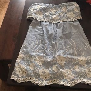 Strapless Summer Dress